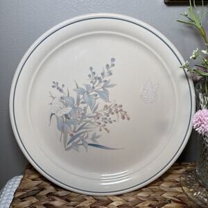 Keltcraft Noritake Ireland Kilkee Butterfly Round Serving Platter Plate 12.5"